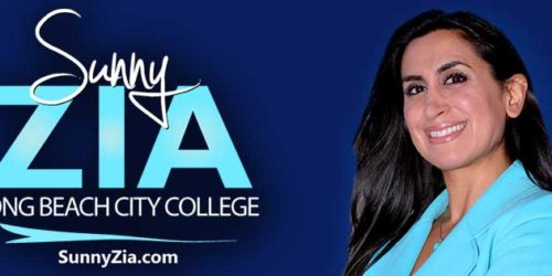 Iranian-American Sunny Zia running for Long Beach Community College's 3rd District